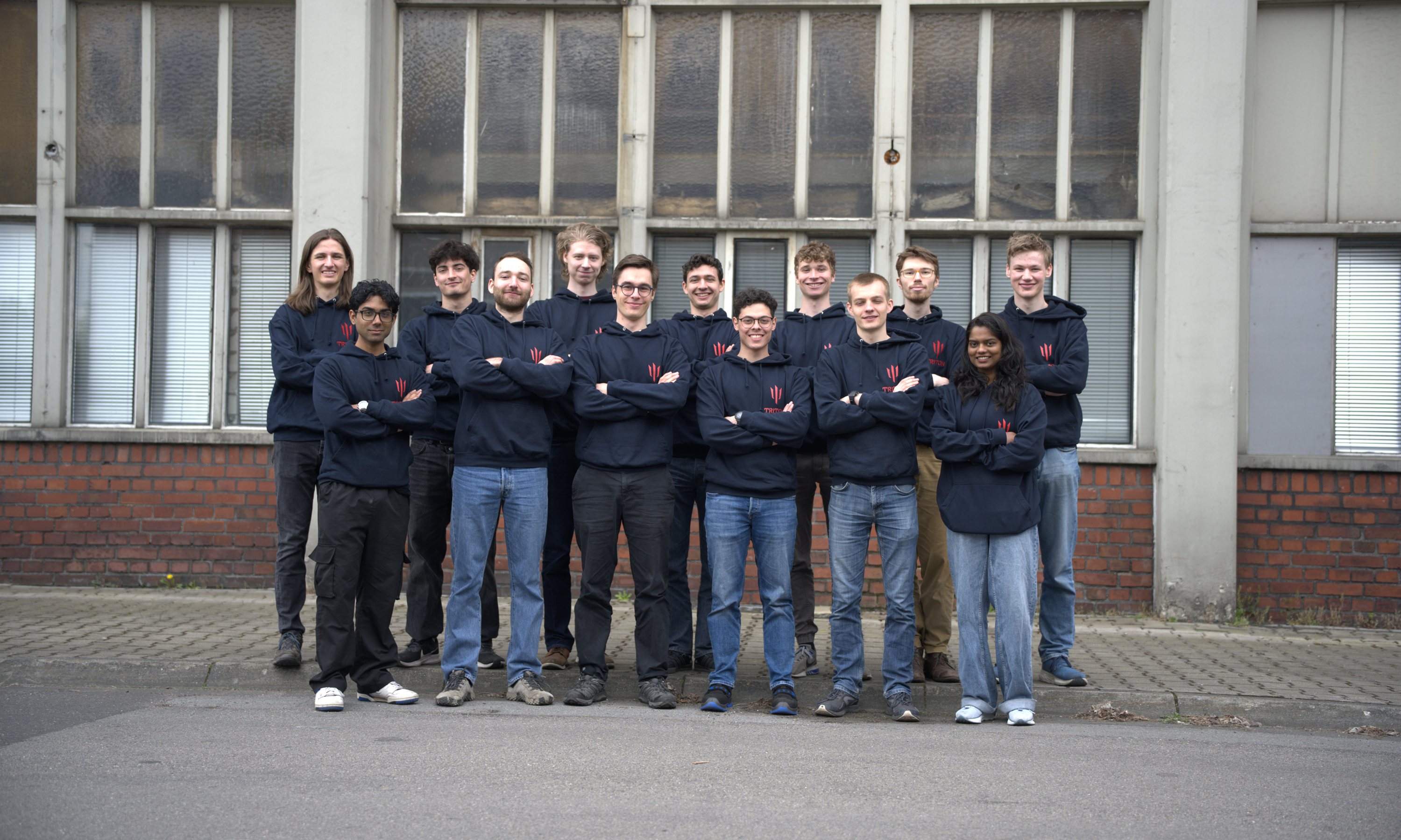 Group photo of the Triton team