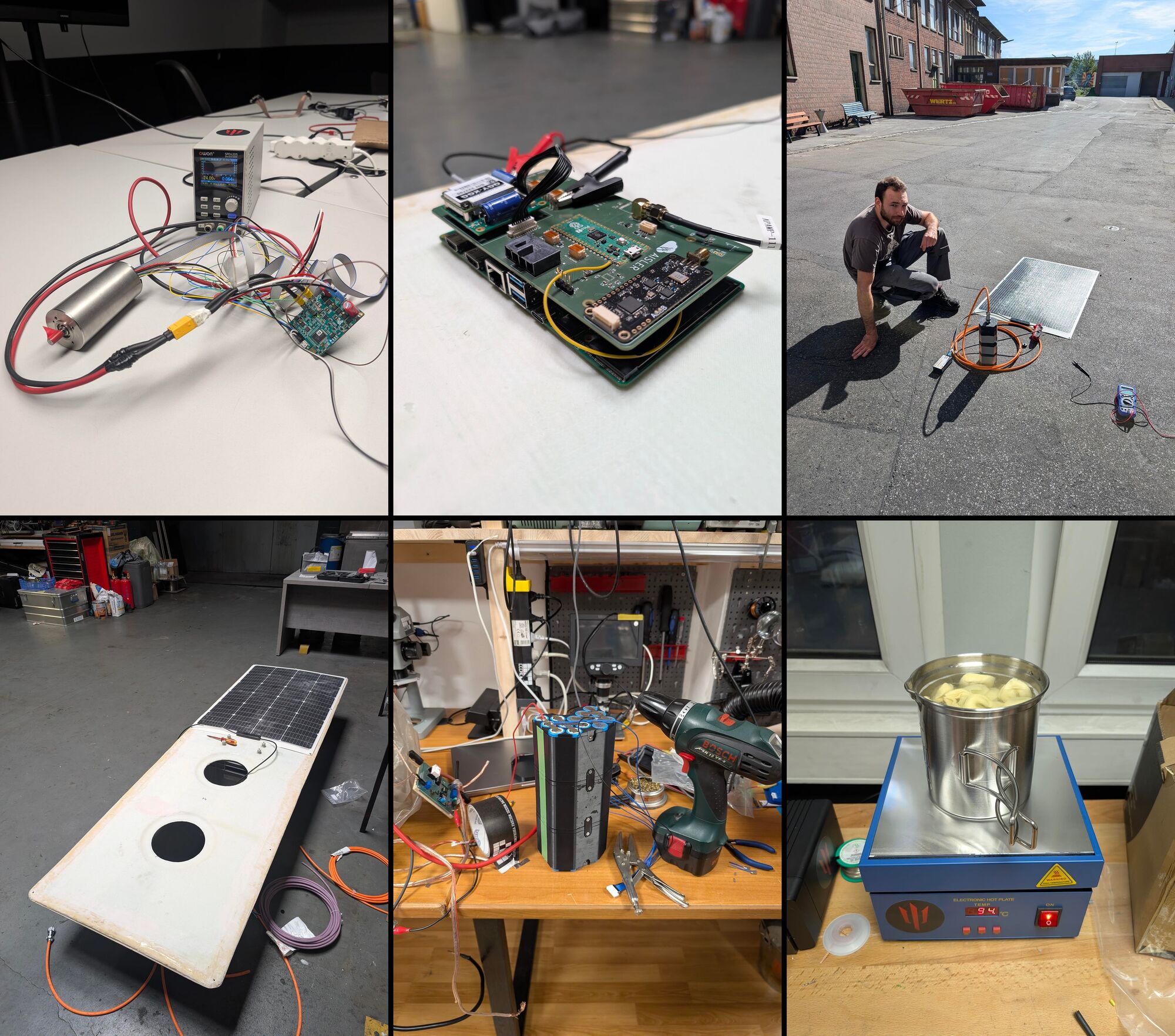 Electronics components and testing equipment