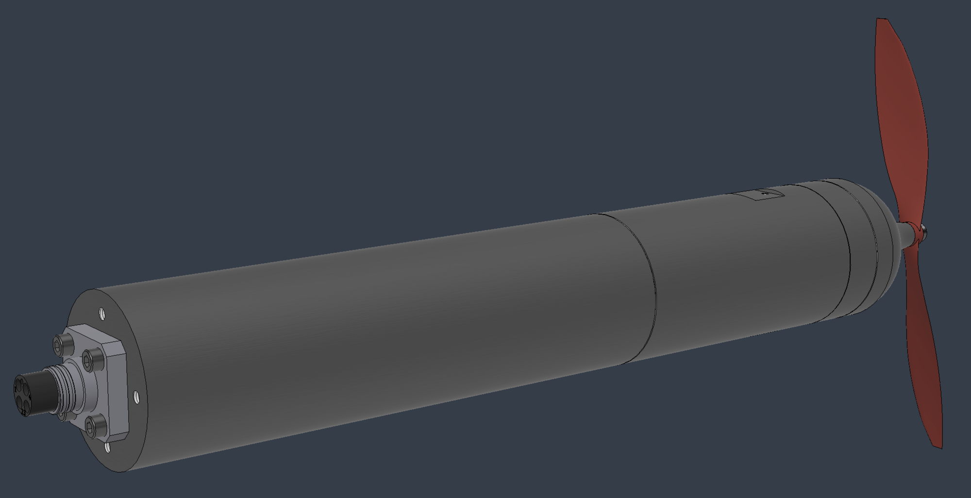 Rendering of the Triton thruster