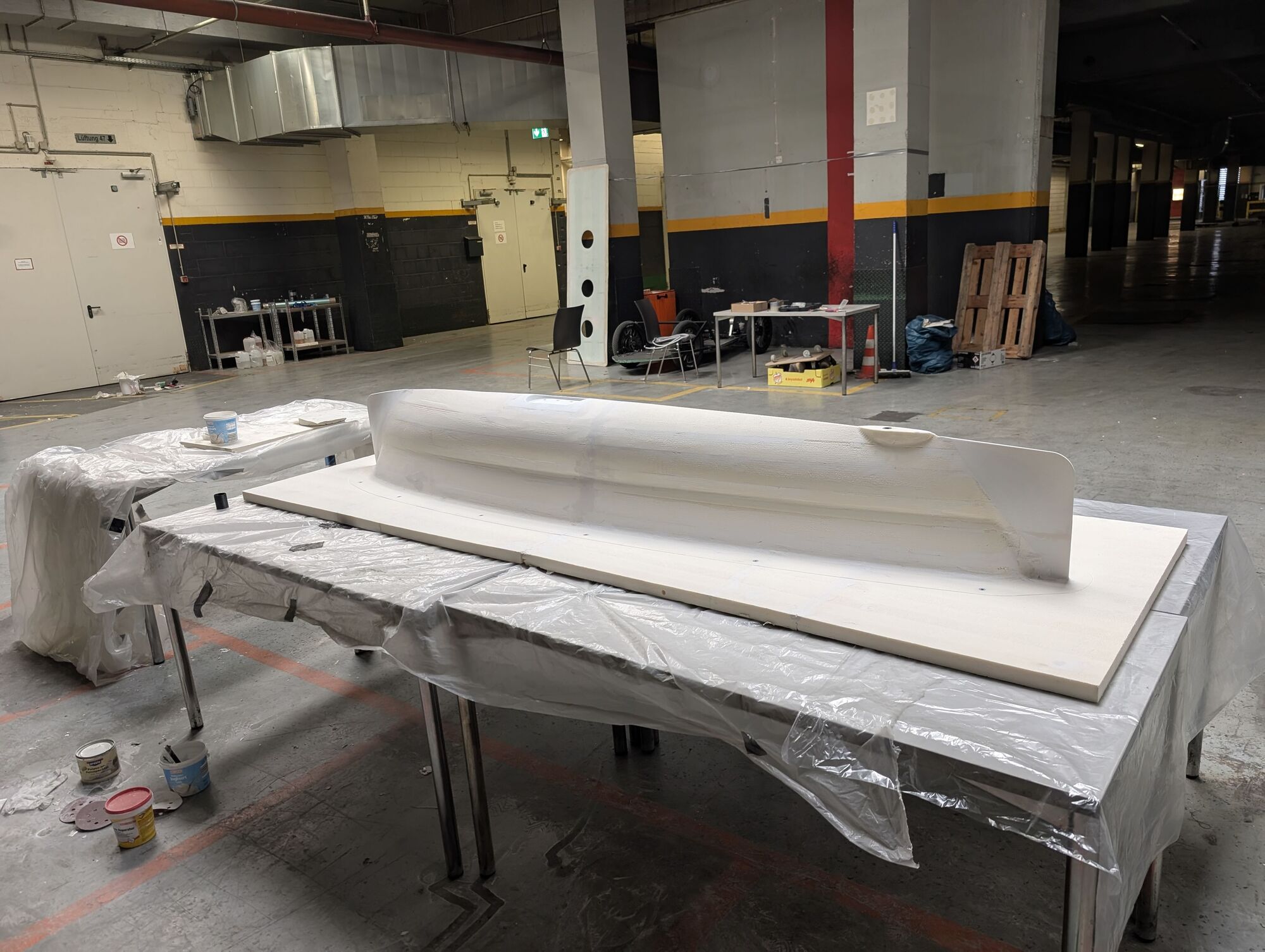 Manufacturing the boat