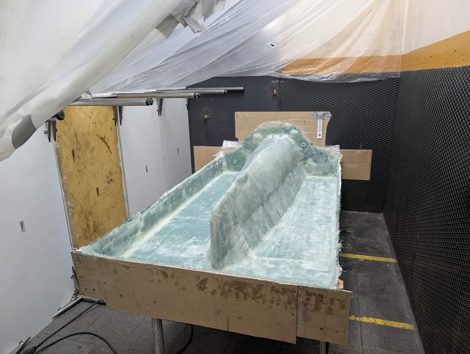 Manufactured part of the boat