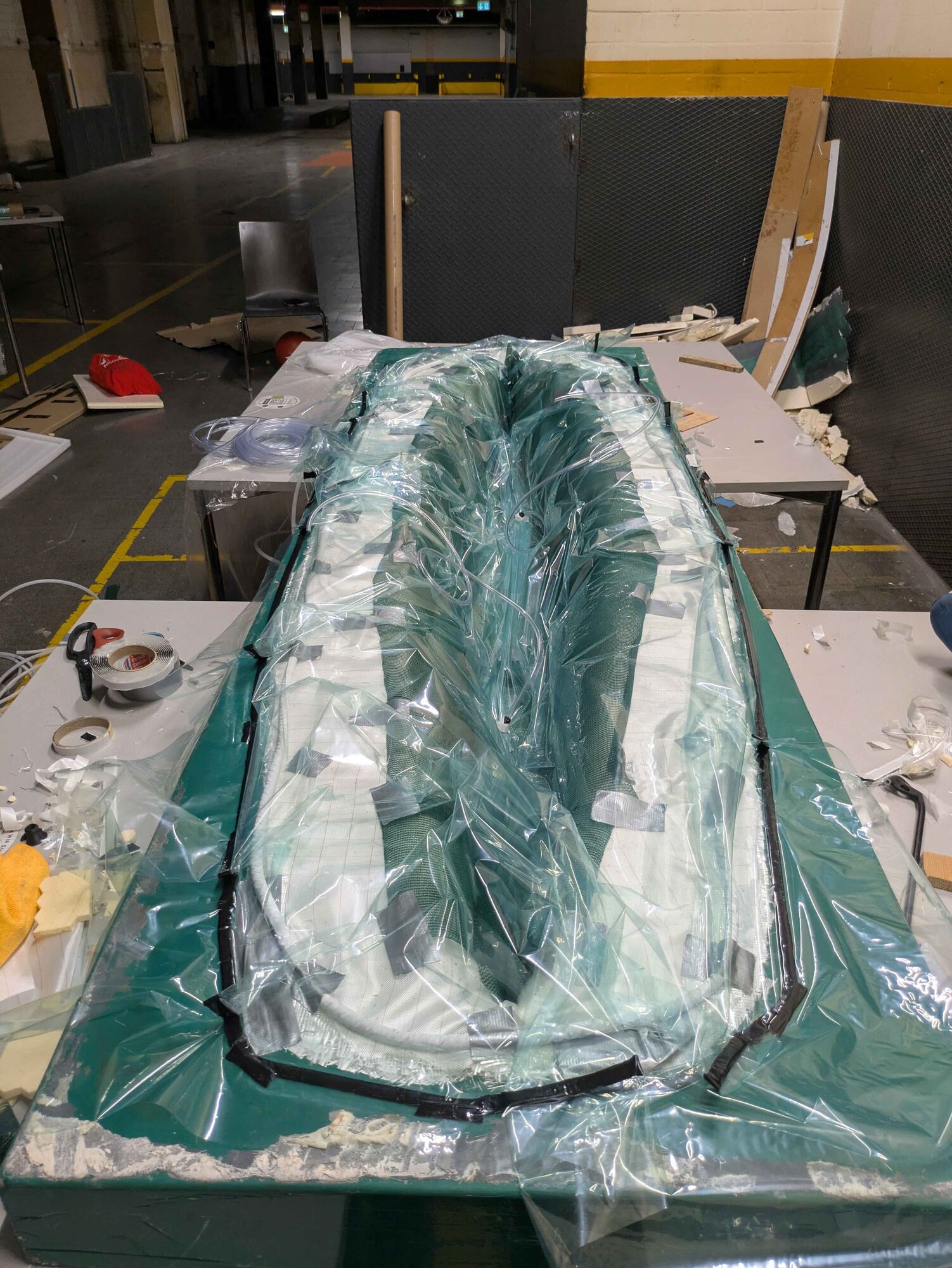 Finishing a composite component