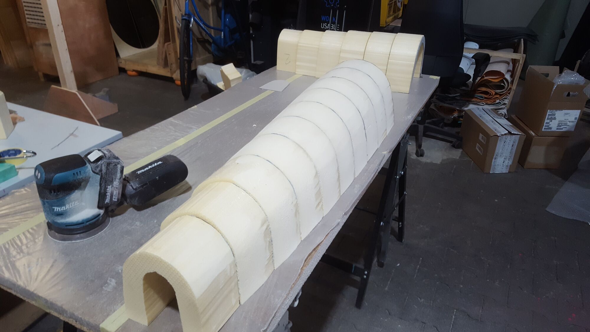Early prototype construction